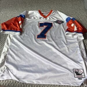 Mitchell & Ness 75th anniversary NFL Denver Broncos John Elway Throwback size 58
